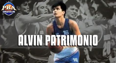 PBA legend Alvin Patrimonio on the state of Philippine basketball .
